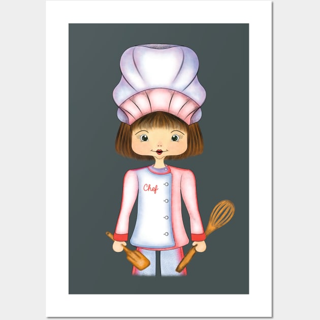 CHEF MASTER Wall Art by Virginia Picón